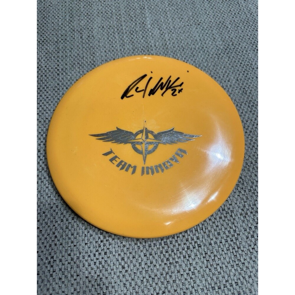 New Ricky Wysocki 2x Signed Innovation Wombat Team Stamped Signed Disc